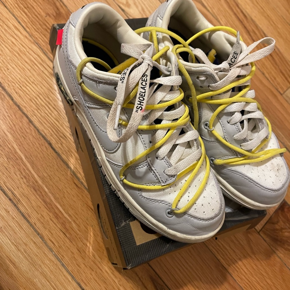 Off white dunk low lot 27 authentic sneakers